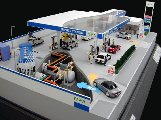 【激レア】ガソリンスタンド模型 トミックス4030 ガソリンスタンド（出光） 2008年