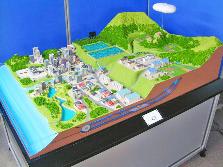 水と光のジオラマ-1