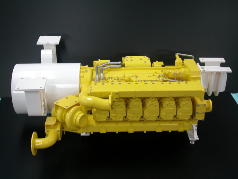 デイーゼルエンジン模型