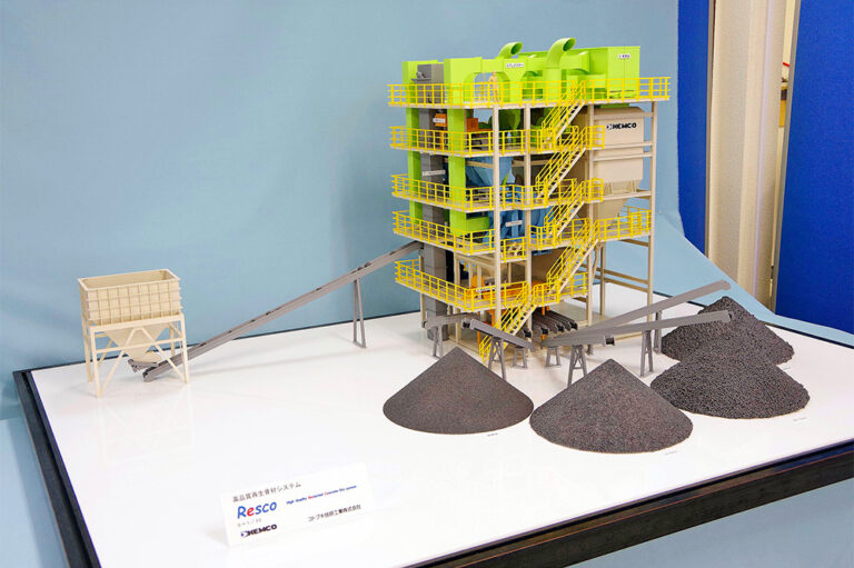 骨材プラント模型