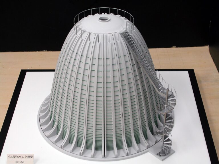 ベル型PCタンク模型