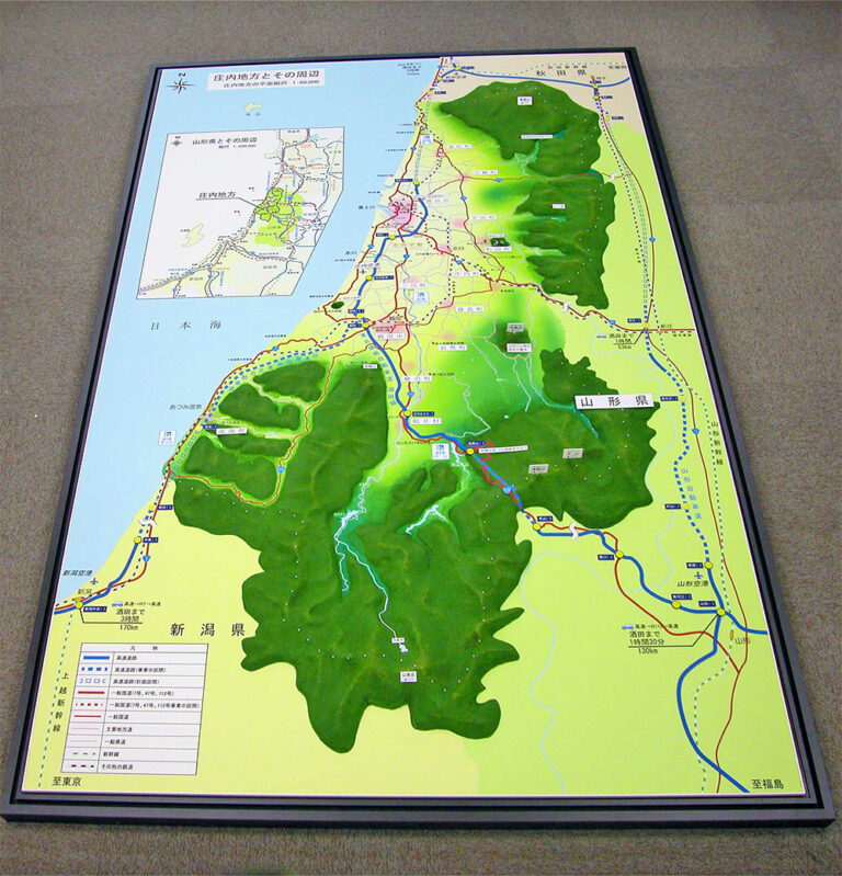 パネル式ジオラマ