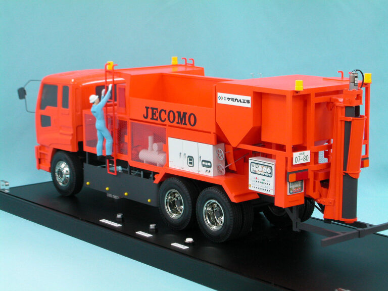 コンクリートモービル車模型