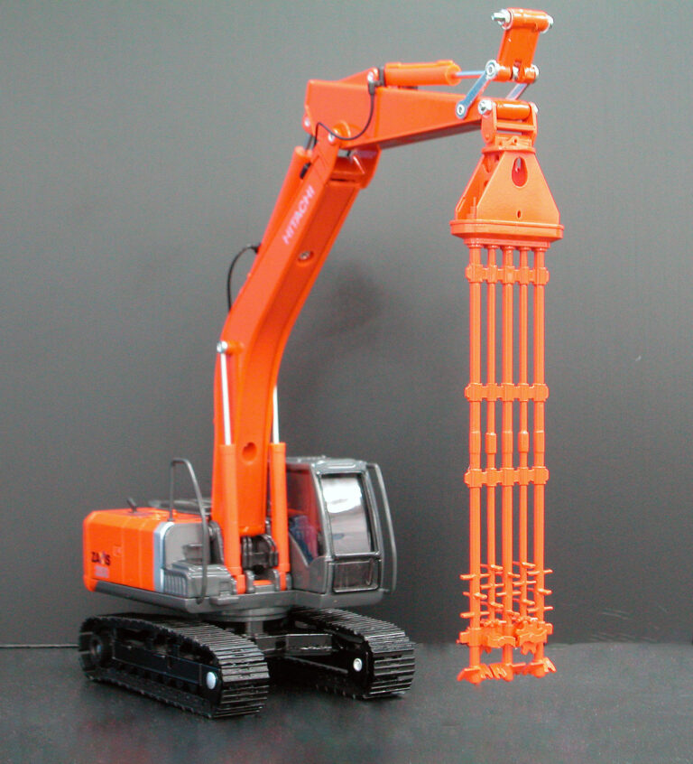 掘削機模型-2