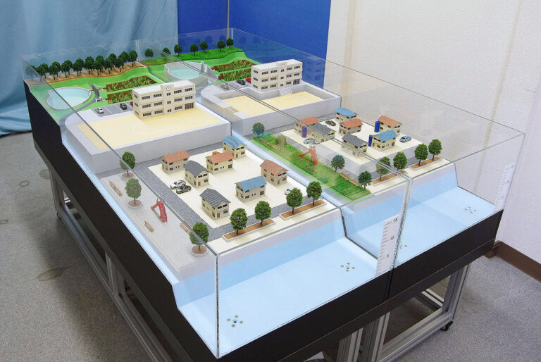 流域治水普及啓発模型を受注