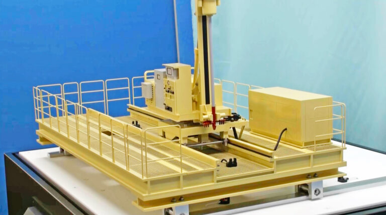 土壌改良機模型